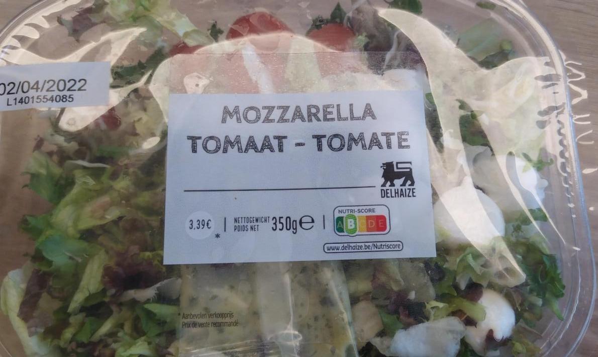 Fotografie - Mozzarella Tomaat-Tomate Salade Delhaize