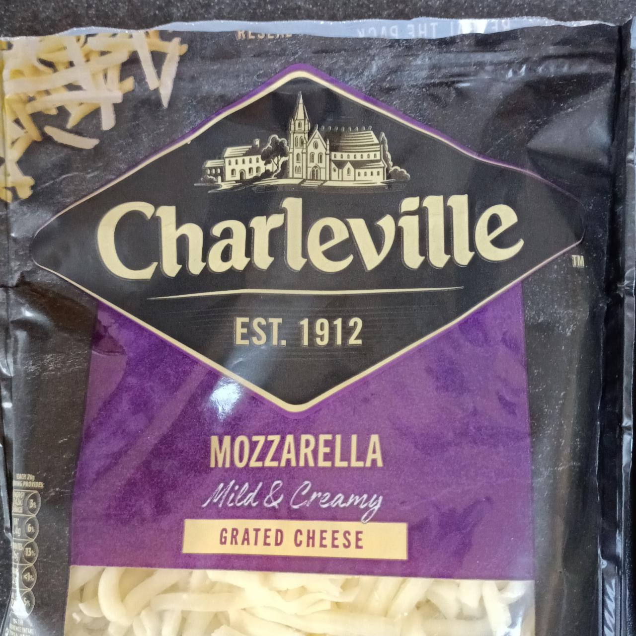Fotografie - Grated cheese mozzarella Charleville