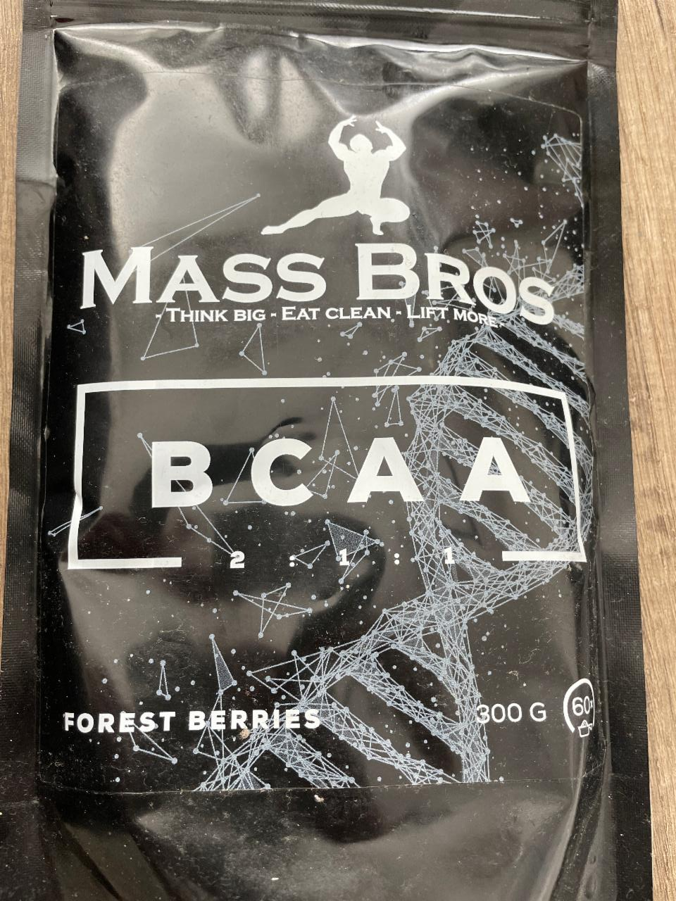 Fotografie - BCAA Forest Berries Mass Bros