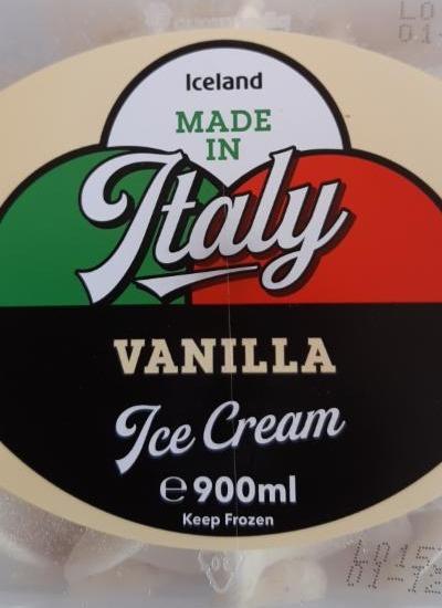 Fotografie - Made in Italy vanilla ice cream Iceland