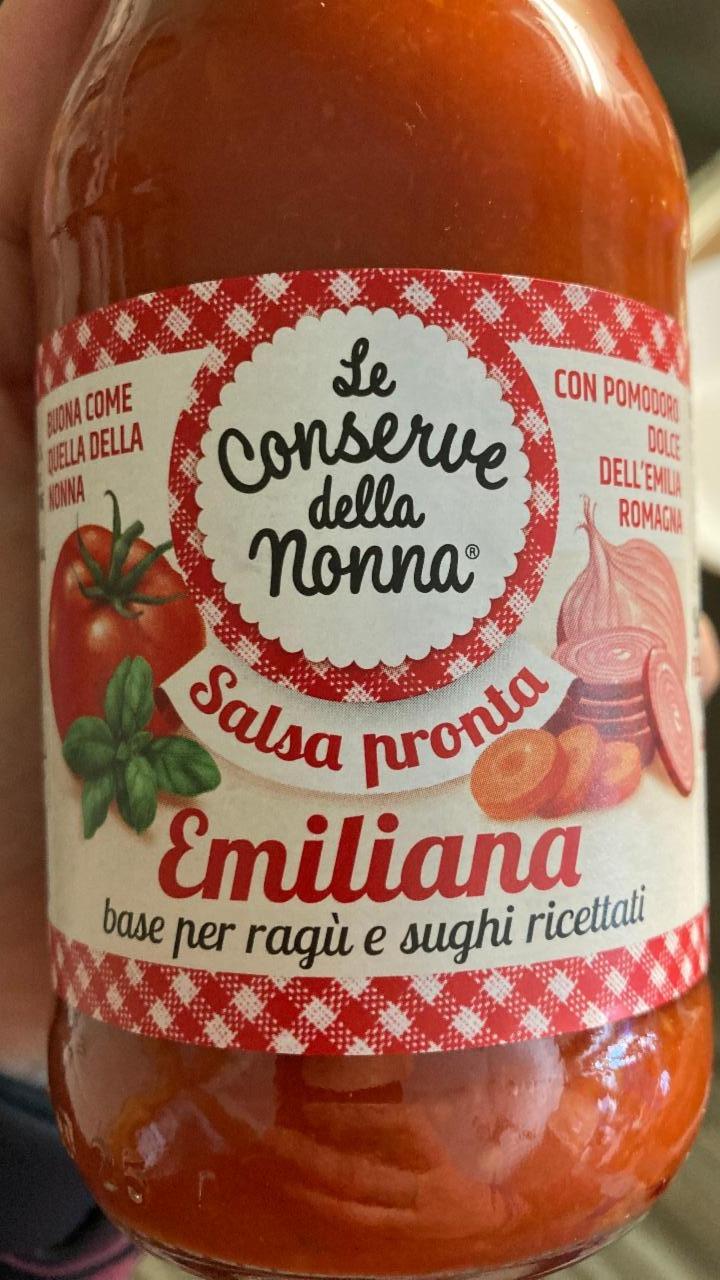 Fotografie - Salsa Pronta Emiliana Le Conserve della Nonna
