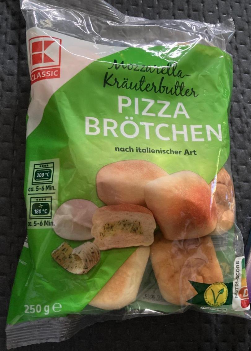 Fotografie - Pizza Brötchen Mozzarella-Kräuterbutter K-Classic