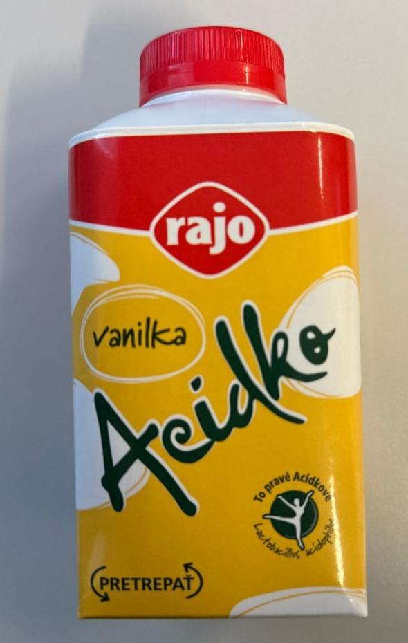 Fotografie - acidko vanilka 0,8% tuku Rajo