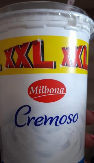 Fotografie - Cremoso bílý slazený XXL Milbona