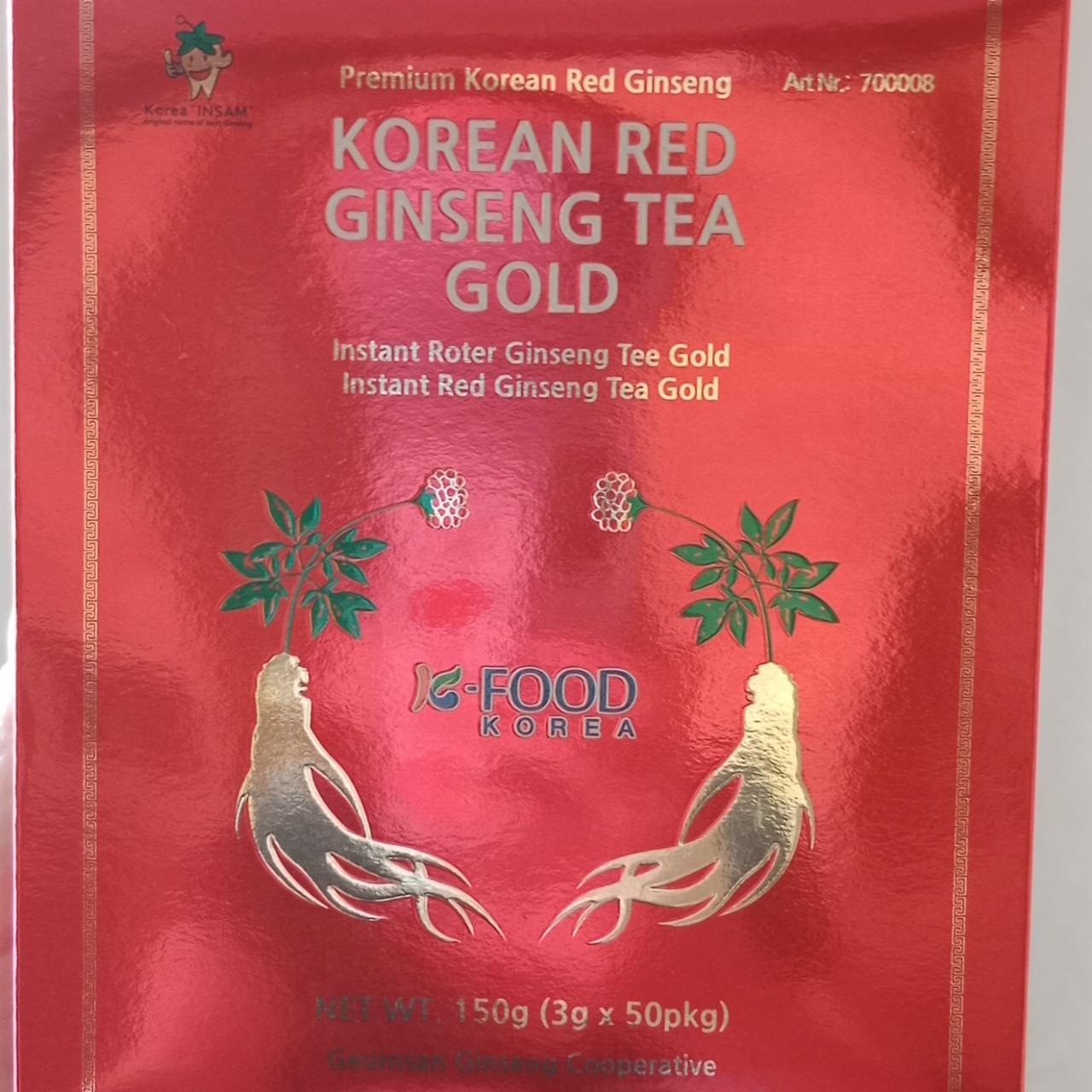 Fotografie - Korean Red Ginseng Tea Gold Food Korea