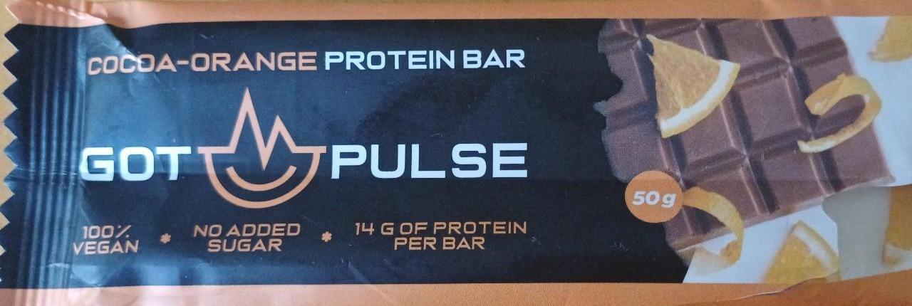 Fotografie - Cocoa Orange Protein Bar Got Pulse