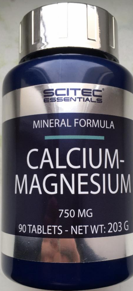 Fotografie - SCITEC Calcium-Magnesium 750mg/90tablets