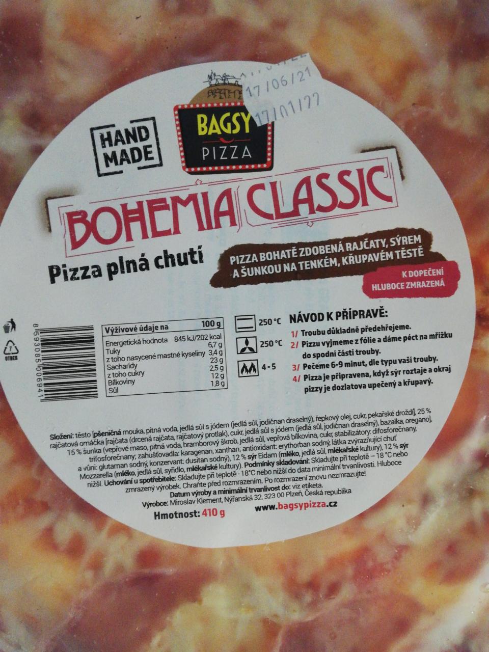 Fotografie - Pizza Bohemia classic