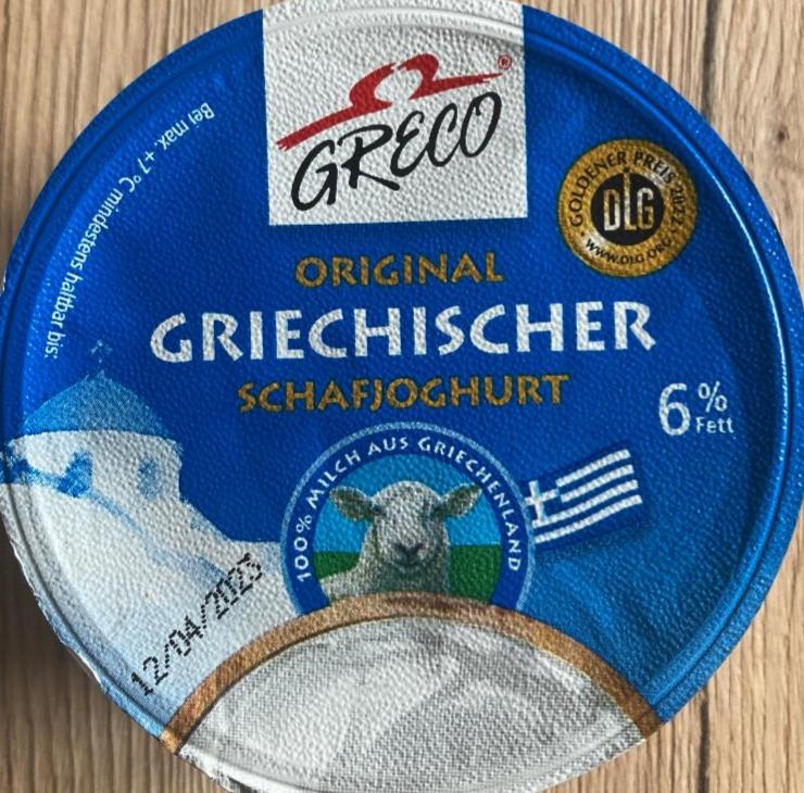 Fotografie - Original Griechischer Schafjoghurt 6% Greco