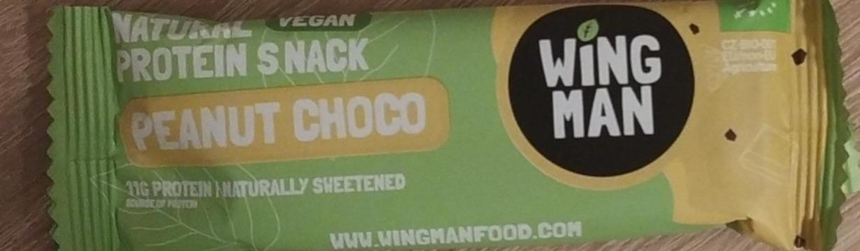 Fotografie - Natural Protein Snack Peanut Choco Wing Man