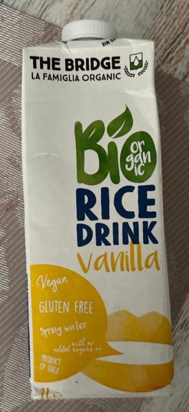 Fotografie - Bio rici drink vanilla The Bridge