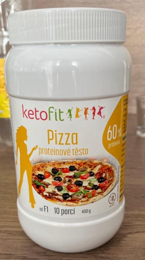 Fotografie - Pizza proteinové těsto KetoFit