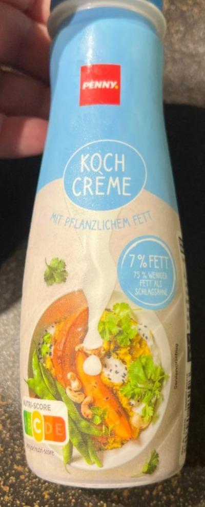 Fotografie - Koch Créme mit pflanzlichem 7% Fett Penny