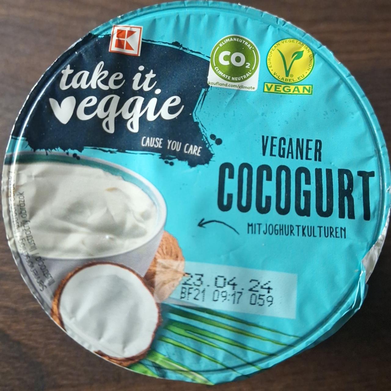 Fotografie - Veganer Cocogurt K-take it veggie