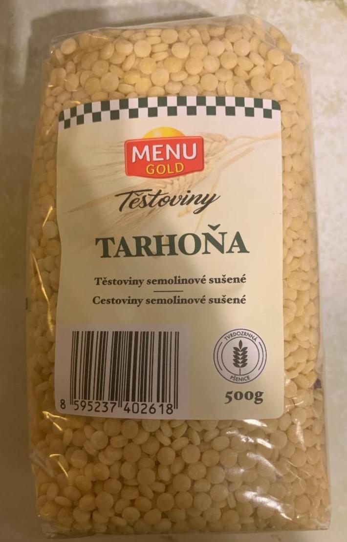 Fotografie - Tarhoňa těstoviny semolinové sušené Menu Gold