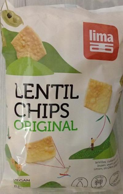 Fotografie - Organic Lentil Chips Original Lima
