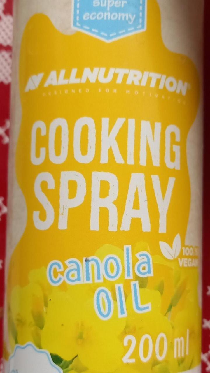 Fotografie - Cooking Spray Canola Oil Allnutrition