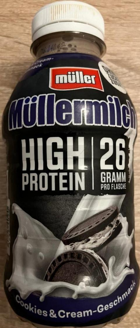 Fotografie - müllermilch high protein schoko-geschmack