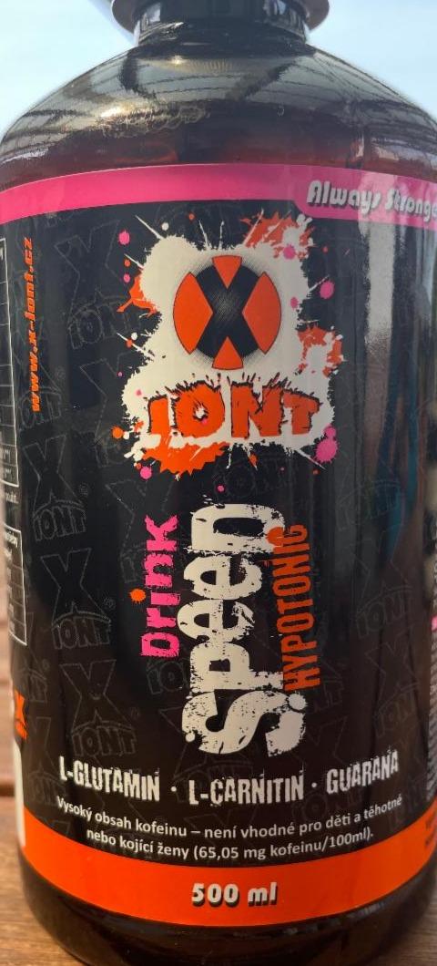 Fotografie - X-iont Speed hypotonic drink