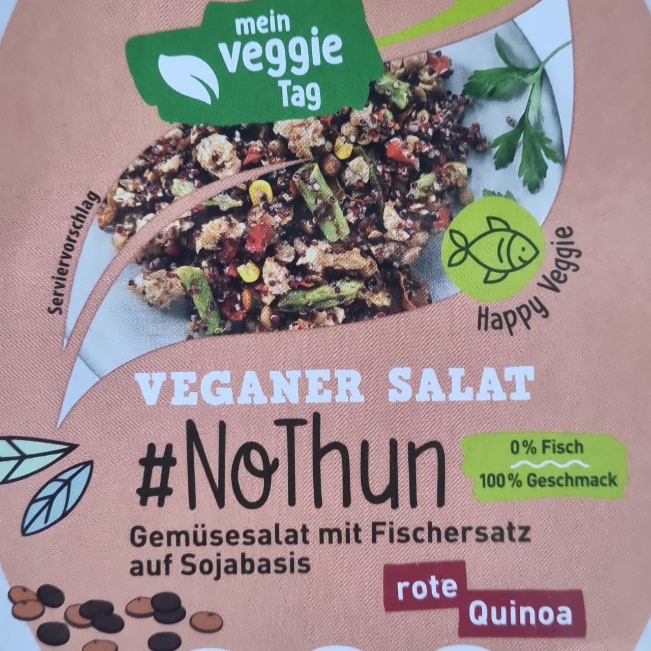 Fotografie - Veganer salat #NoThun Rote Quinoa Mein Veggie Tag