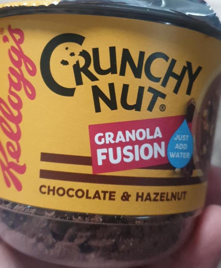 Fotografie - Crunchy Nut Granola Fusion Hazelnut & Chocolate Kellogg's