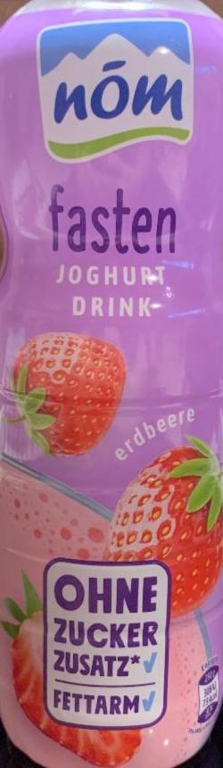 Fotografie - Fasten Joghurt drink Erdbeere Nóm
