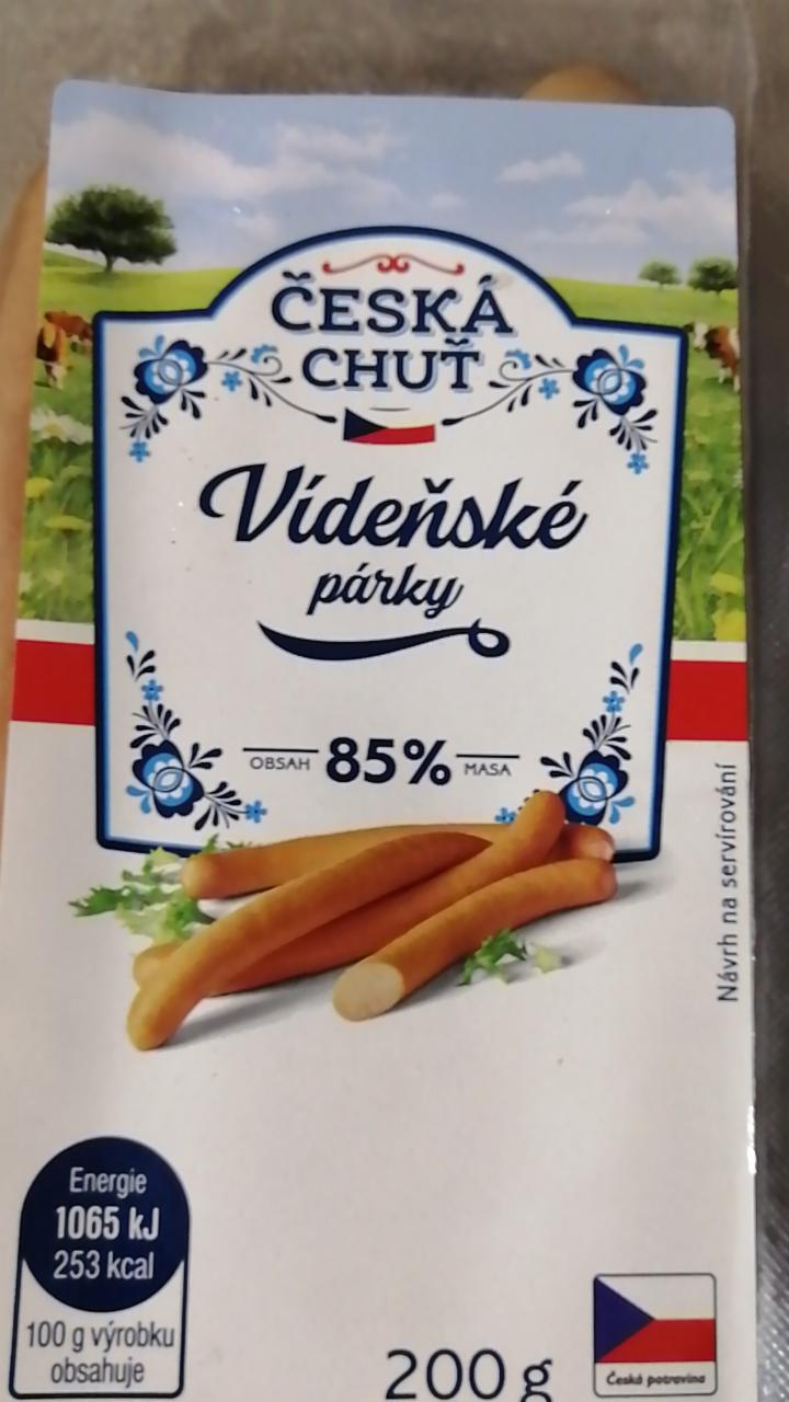Fotografie - Vídeňské párky 85% Česká chuť