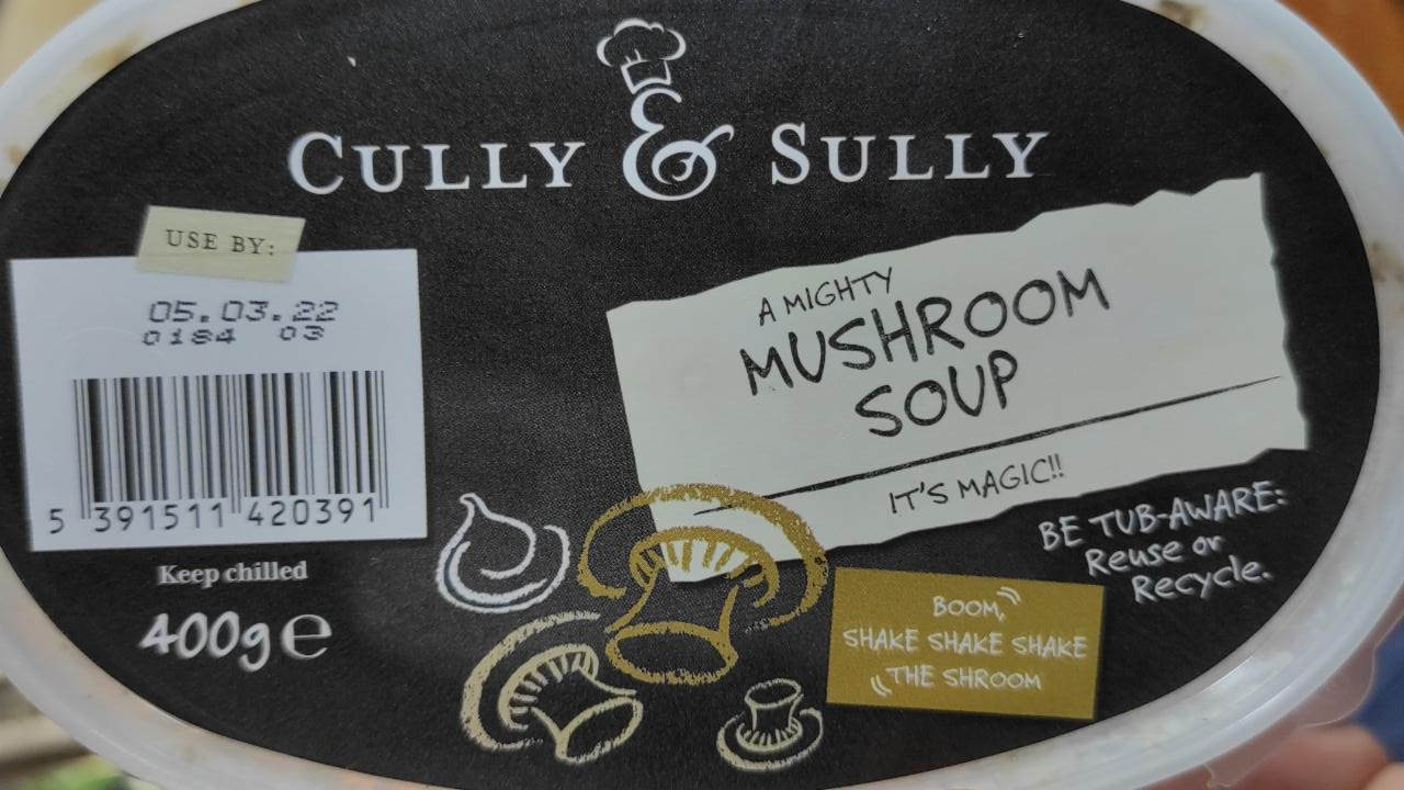 Fotografie - A Mighty Mushroom Soup Cully & Sully