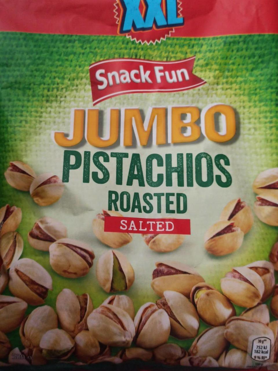 Fotografie - Jumbo Pistachios Roasted Salted Snack Fun