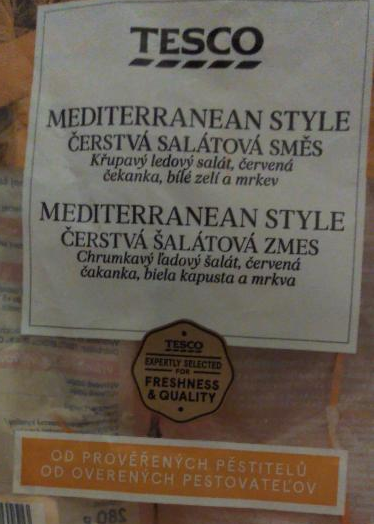 Fotografie - Mediterranean style čerstvá salátová směs