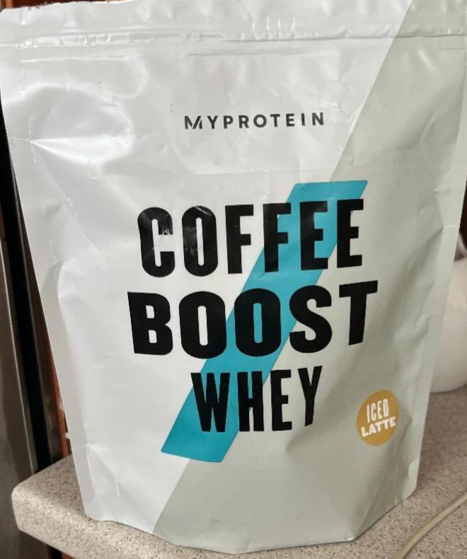 Fotografie - Coffee Boost Whey Iced latte Myprotein