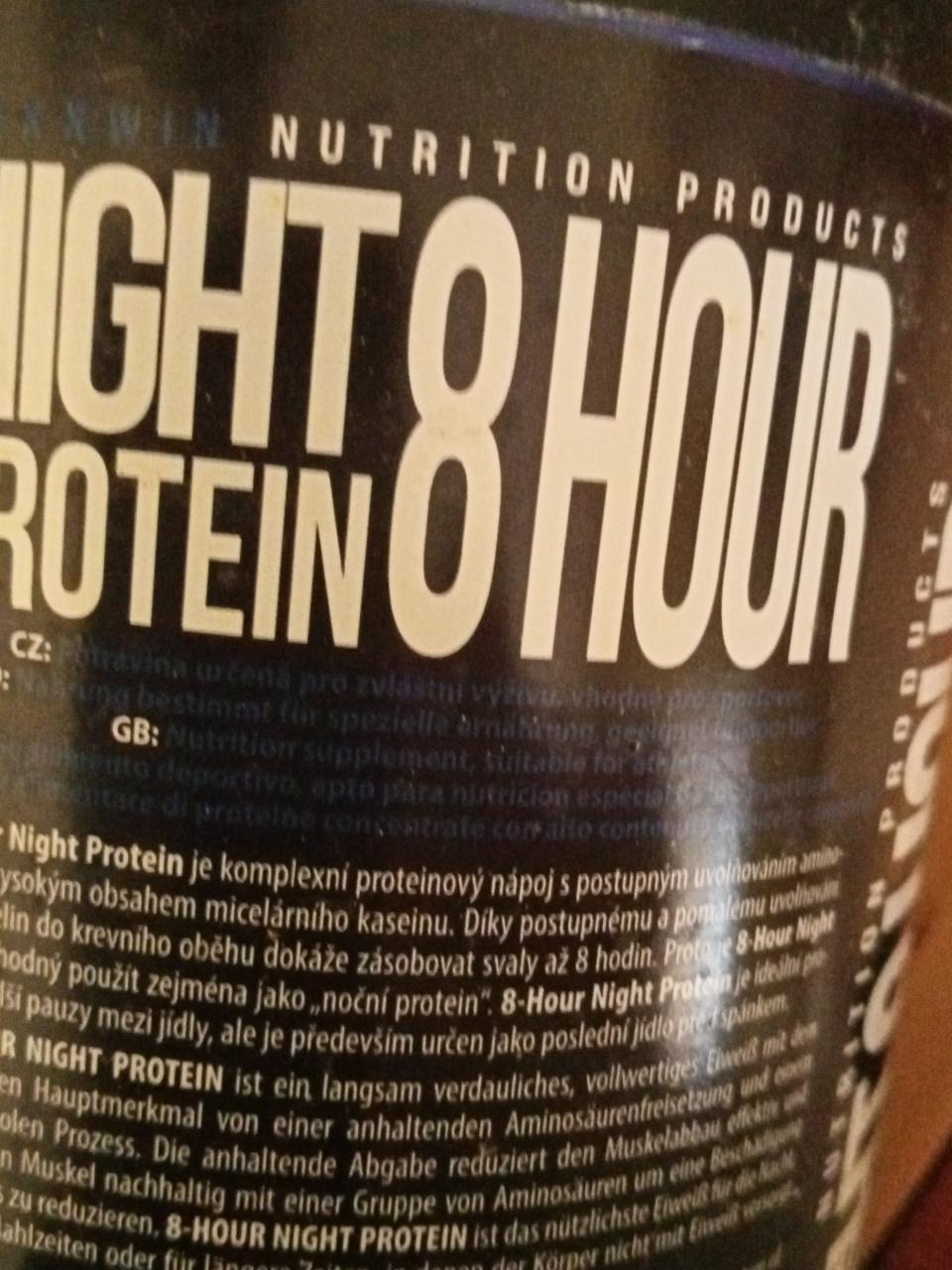 Fotografie - Night Protein 8 Hour Maxxwin