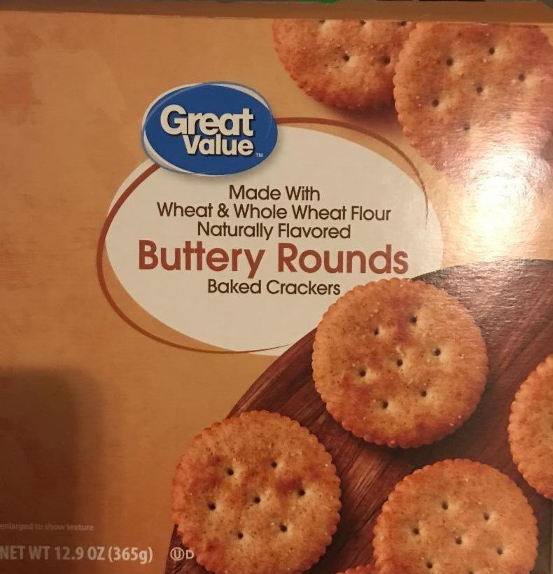 Fotografie - Buttery Rounds Baked Crackers Great Value