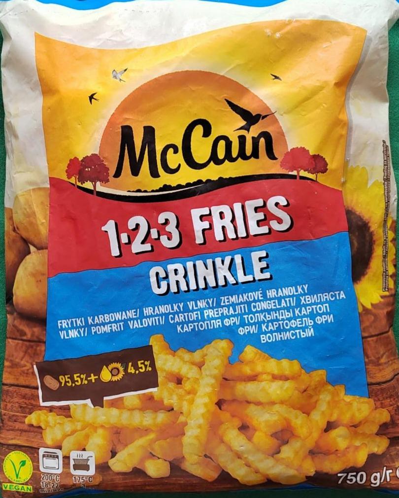 Fotografie - 1-2-3 Fries Crinkle McCain