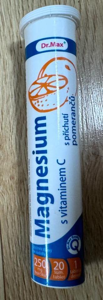 Fotografie - Magnesium s vitaminem C s příchutí pomerančů Dr.Max