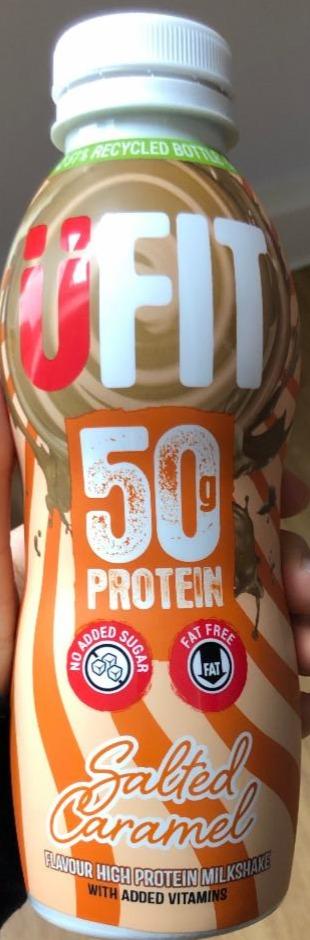 Fotografie - 50g Protein Milkshake Salted Caramel uFIT