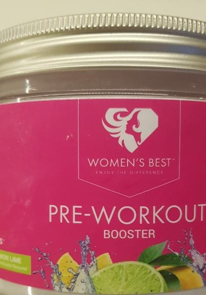 Fotografie - Pre-Workout Booster Lemon Lime Women’s best