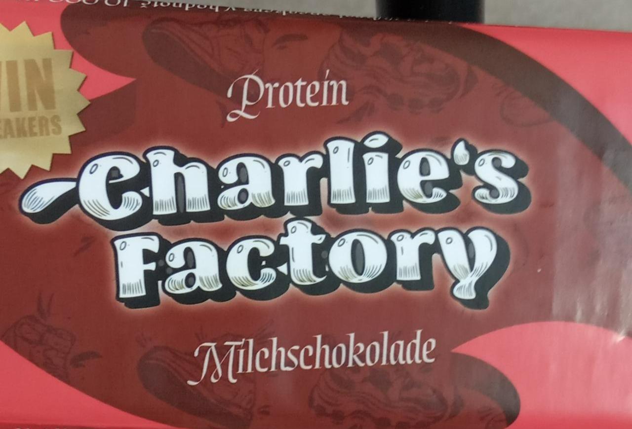 Fotografie - Protein Milchschokolade Charlie's factory
