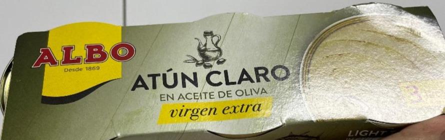 Fotografie - Atún Claro en aceite de oliva virgen extra Albo