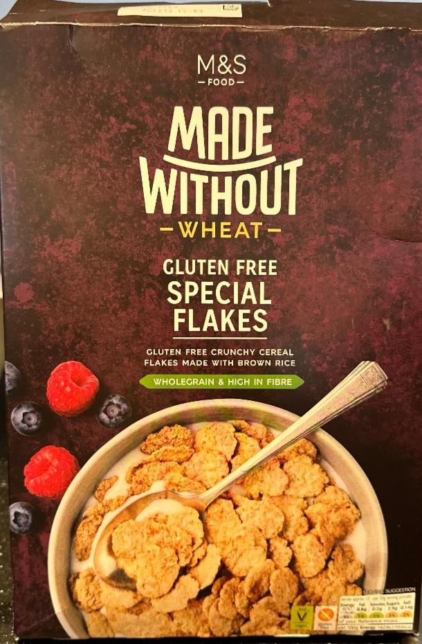Fotografie - Gluten free special flakes M&S Food