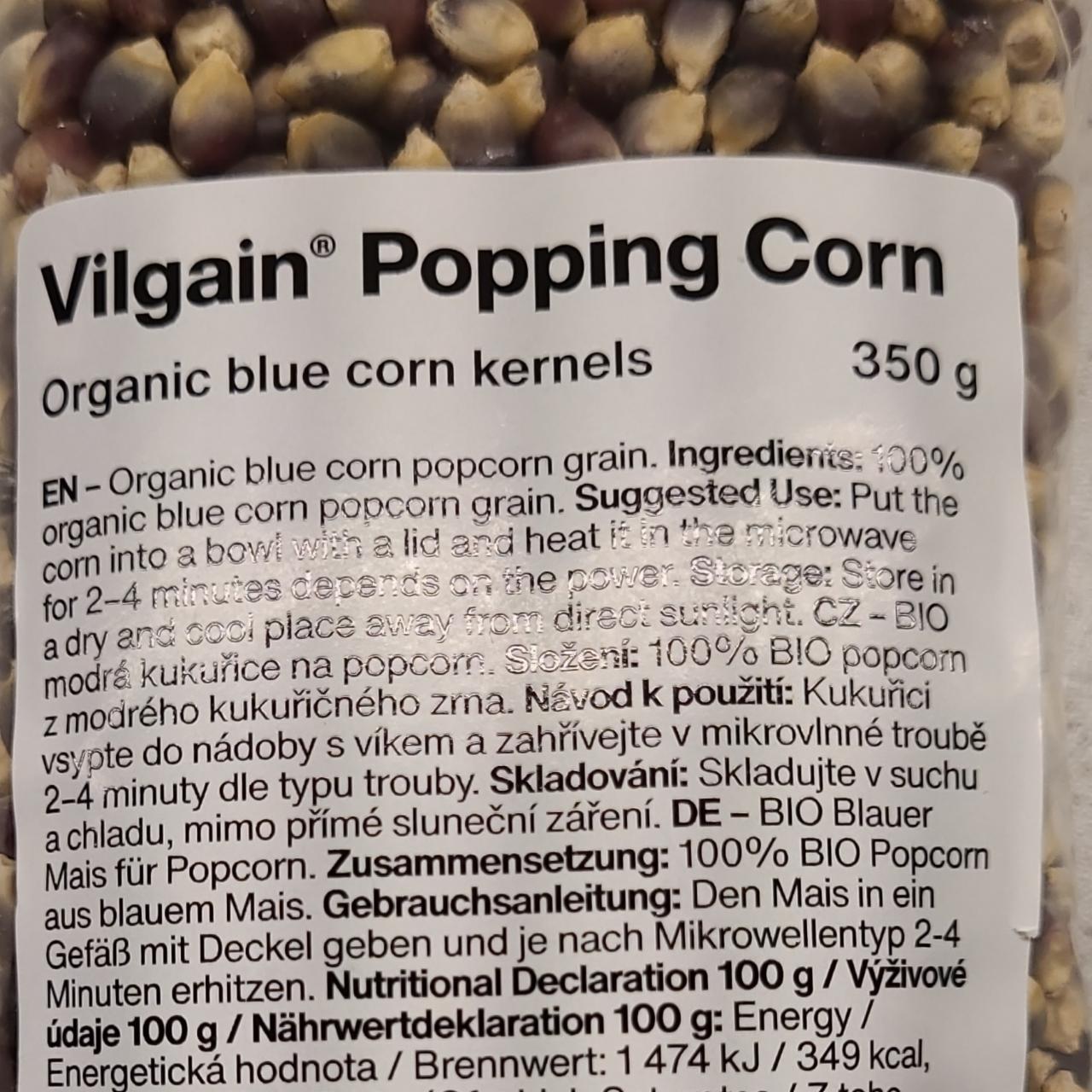 Fotografie - Popping Corn blue Vilgain
