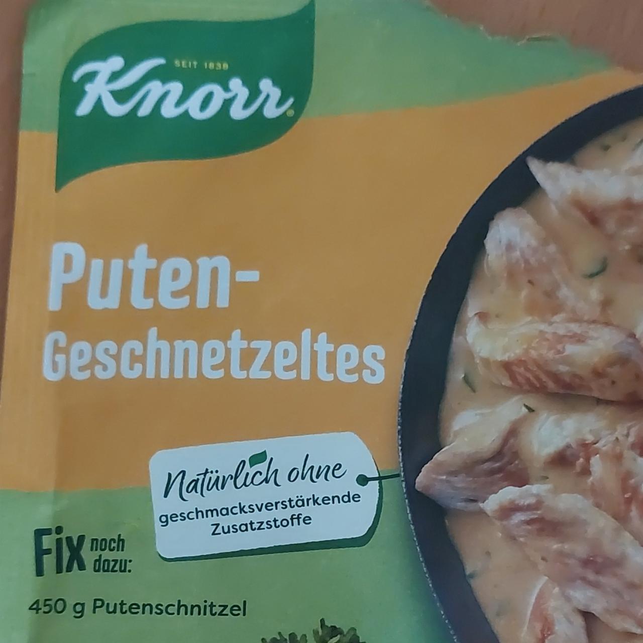 Fotografie - Fix Puten-Geschnetzeltes Knorr