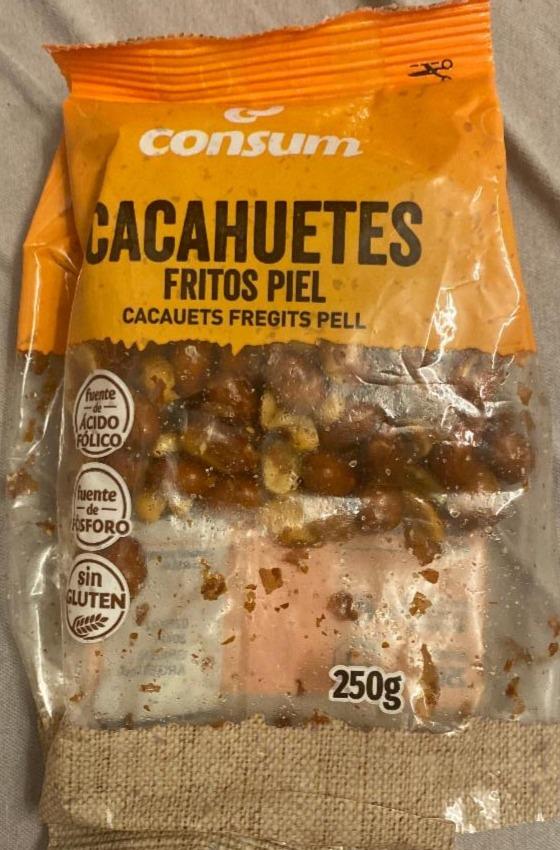 Fotografie - Cacahuetes Fritos Piel Consum