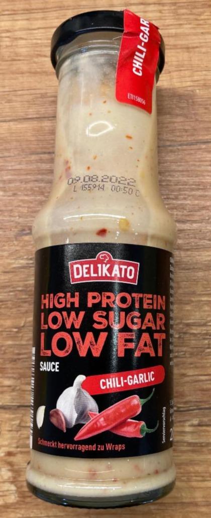 Fotografie - High protein low sugar low fat Sauce chili-garlic Delikato