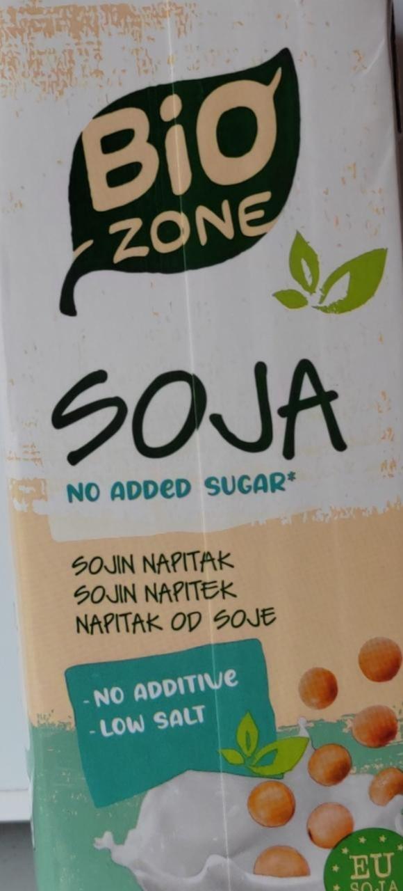 Fotografie - Sojja no added sugar Bio zone