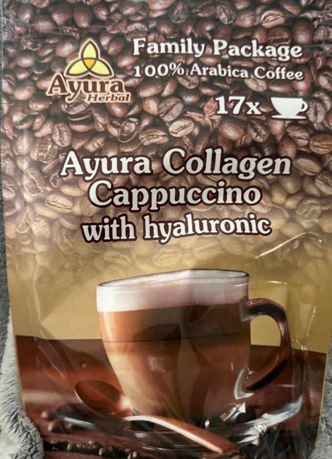 Fotografie - Ayura Collagen Cappuccino with hyaluronic Ayura herbal