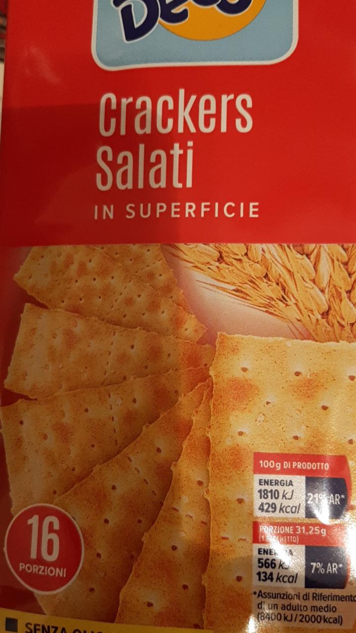 Fotografie - Crackers Salati Decò