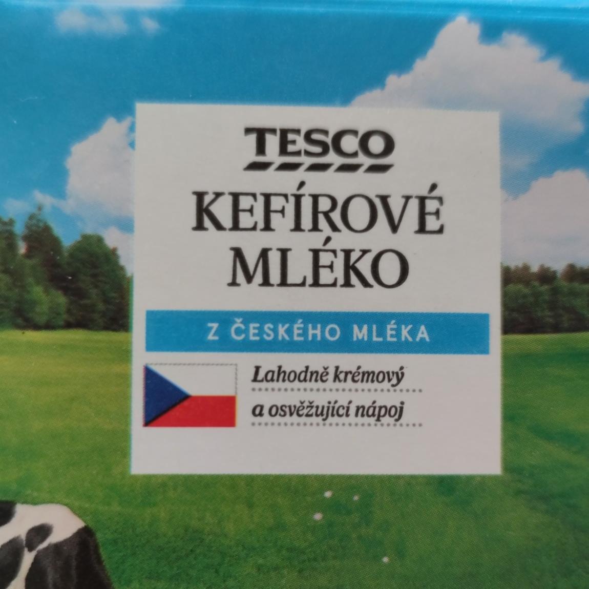 Fotografie - Kefírové mléko z českého mléka Tesco