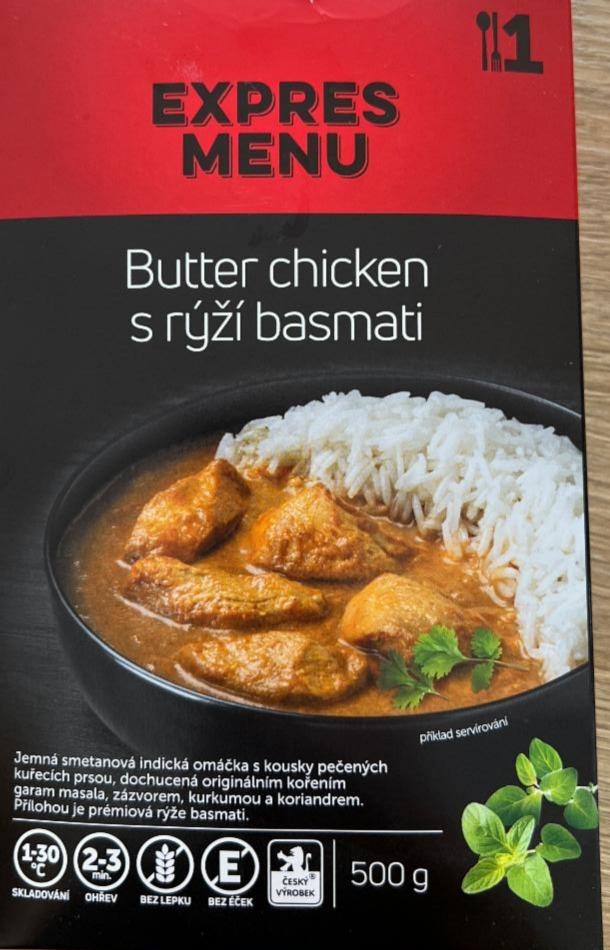 Fotografie - Butter chicken s rýží basmati Expres menu