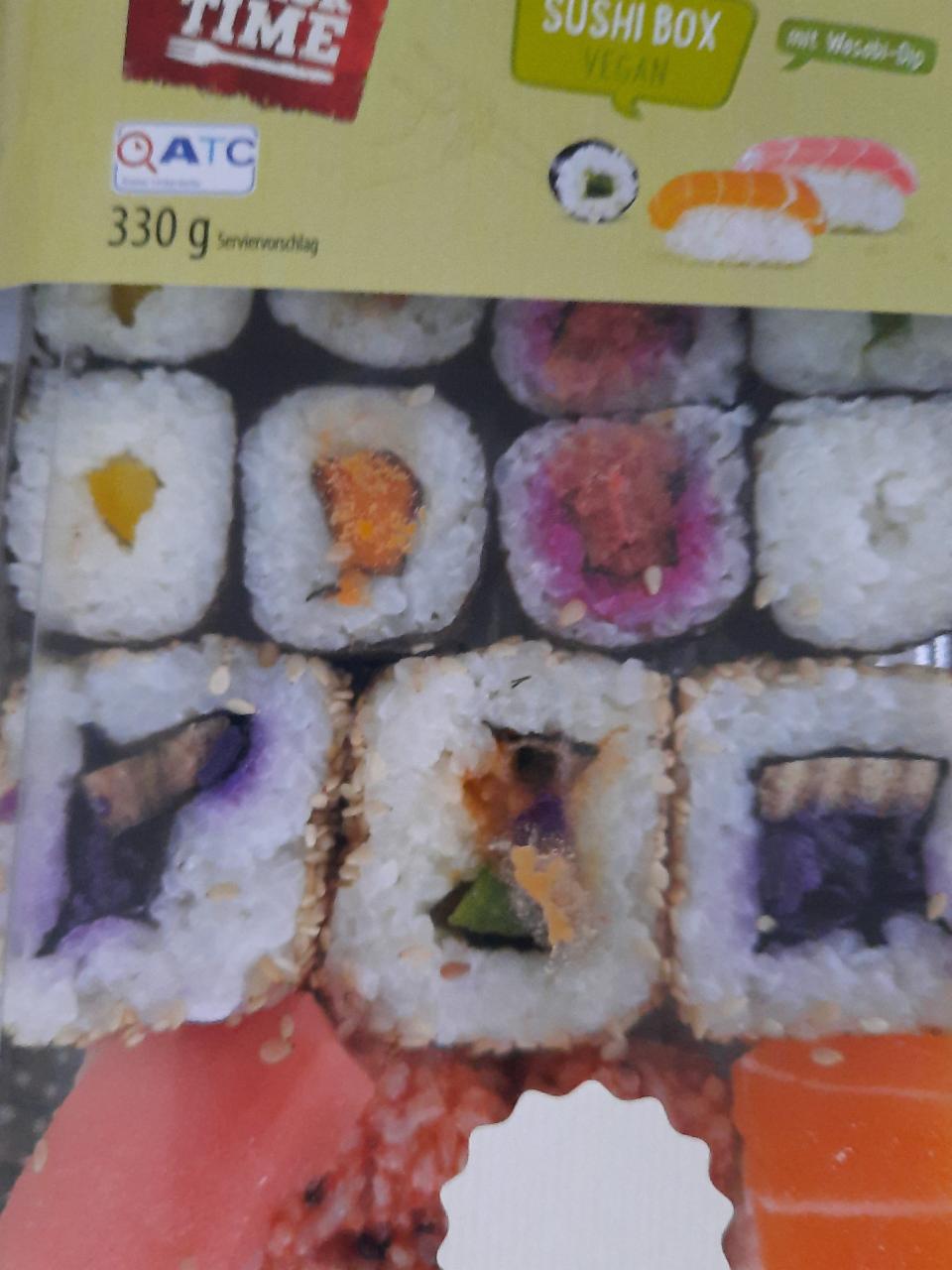 Fotografie - Sushi Box Vegan Snack time